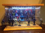 Custom Gi Joe Lighted Display Case