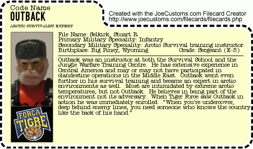 Arctic Tiger Force Outback