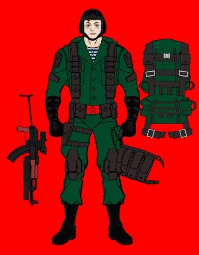 Borzoi, Oktober Guard VDV (Airborne Assault Trooper).JPG