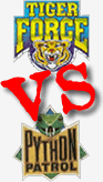 Tiger Force vs. Python Patrol Logo